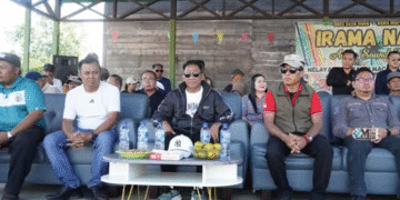 Bupati Murung Raya, Heriyus, Hadiri Final Voli Muara Tuhup CUP-02, Tim Mentari Raih Gelar Juara
