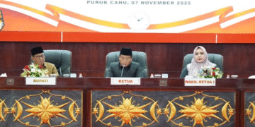 Bupati Murung Raya, Heriyus, Hadiri Final Voli Muara Tuhup CUP-02, Tim Mentari Raih Gelar Juara