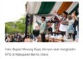Bupati Murung Raya Hadiri Pembukaan Pawai Taaruf di Barito Utara