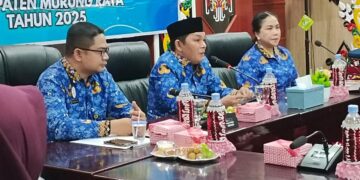 Bupati Heriyus Pimpin Rapat Monev Pembangunan Murung Raya, Tekankan Sinergi dan Kesejahteraan Masyarakat