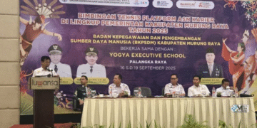 Bupati Heriyus Pimpin Rapat Monev Pembangunan Murung Raya, Tekankan Sinergi dan Kesejahteraan Masyarakat