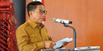 Bupati Murung Raya, Heriyus, Hadiri Final Voli Muara Tuhup CUP-02, Tim Mentari Raih Gelar Juara