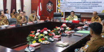 Bupati Murung Raya, Heriyus, Hadiri Final Voli Muara Tuhup CUP-02, Tim Mentari Raih Gelar Juara