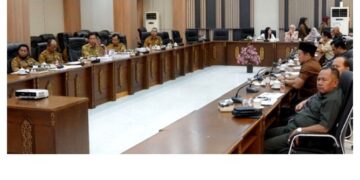 DPRD dan Pemkab Barito Utara Rapat Persiapan APBD 2026