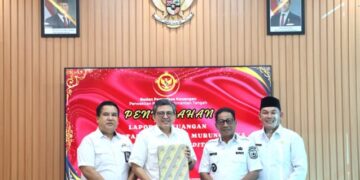 Bupati Heriyus Serahkan LKPD 2024 ke BPK Kalimantan Tengah