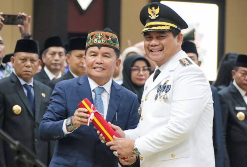 Gubernur Kalteng Beri Pesan untuk Bupati dan Wabup Barito Utara Baru
