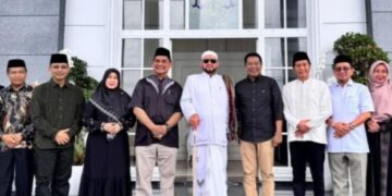 Bupati Shalahuddin Lepas Kepulangan Habib Syech Usai Acara Barito Utara Bersholawat