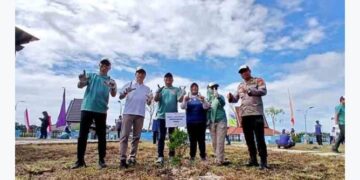 Pemkab Barito Utara tanam ratusan bibit pohon di Buper Panglima Batur