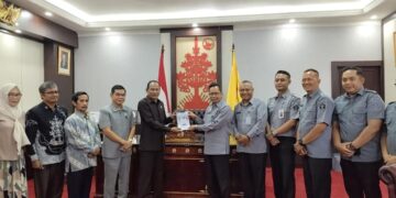 DPRD Kalteng Terima Silahturahmi Pimti Pratama Kanwil Kemenkum Kalteng