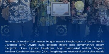 Kalteng Raih Penghargaan Nasional UHC Award 2026
