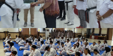 Semangat Membara di Bumi Tambun Bungai: 61 Taekwondoin Kalteng Tempuh Ujian Sabuk Hitam Kukkiwon