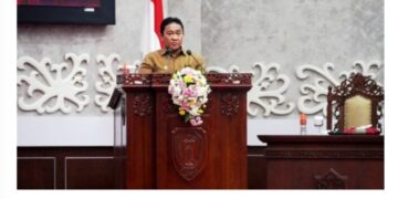 Wagub Hadiri Paripurna DPRD Kalteng, Tutup Sidang 2025 dan Buka Masa Sidang 2026