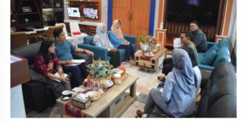 Dislutkan Kalteng Terima Audiensi OJK Bahas Pengembangan Shrimp Estate dan Keuangan Inklusif