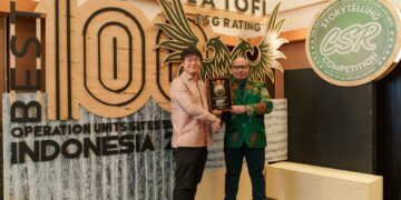PT SKS Listrik Kalimantan Raih Best Sustainability Leader dengan Predikat Platinum Alignment
