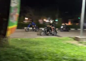 Kucing – Kucingan dengan Polisi Para Pelaku Balapan Liar Diamankan