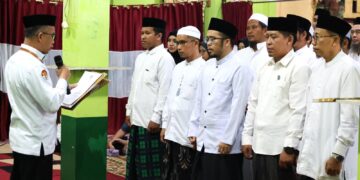 Dikukuhkan, FKPP Palangka Raya Siap Majukan Pesantren dan Ekoteologi