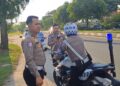 Safari Ramadhan Satlantas Polresta Palangka Raya Gencar  Patroli saat Warga Berburu Takjil