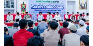 Gubernur Agustiar Sabran Gelar Buka Puasa Bersama di Istana Isen Mulang