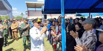 Gubernur Kalteng Salurkan Banpres dan Membuka Secara Resmi GPM di Katingan