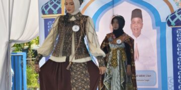 Raisya Arina Zaidan, Siswi SMA 2 Palangka Raya Tampil Percaya Diri di Lomba Fashion Show Gebyar Ramadan Berkah V