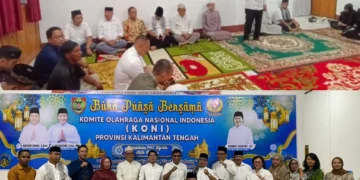 KONI Kalteng Rajut Kebersamaan dari Olahraga hingga Berkah Ramadan