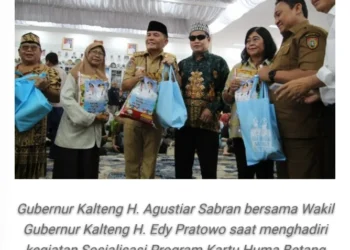 Sosialisasikan Program Kartu Huma Betang Sejahtera, Fokus Bantu Pendidikan, Kesehatan, dan Kesejahteraan Masyarakat