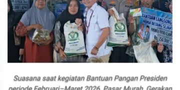 Bantuan Pangan Presiden, Pasar Murah, dan KHBS Disalurkan di Kotawaringin Barat