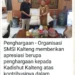 Apresiasi Atas Dukungan Kegiatan Organisasi, Kadishut Terima Penghargaan dari SMSI Kalteng