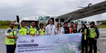 Dishub Barut Sambut Positif Maskapai Susi Air Terbang Perdana Rute Muara Teweh–Palangka Raya