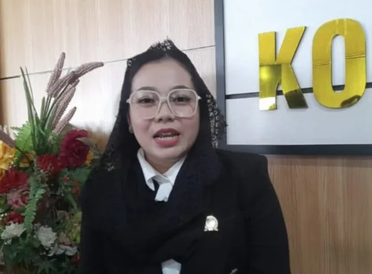 Sekretaris Komisi III DPRD Kota Palangka Raya, Rana Muthia Oktari
