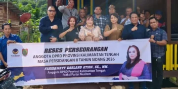 Reses Perseorangan FDA di Tumbang Talaken Gunung Mas