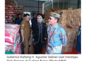 Gubernur Tinjau Langsung Ketersediaan Pangan