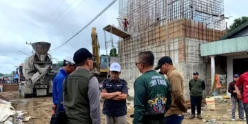 PUPR Barut Tinjau Progres Jembatan, Libatkan Masyarakat