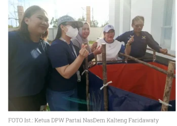 DPW Partai NasDem Kalteng Gulirkan Program Ketahanan Pangan Internal