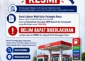 Penjualan BBM Subsidi dan Nonsubsidi Belum Dapat Diberlakukan di Seluruh SPBU Kota Palangka Raya