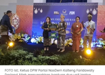 Faridawaty Tunjukkan Komitmennya Dukung Pengembangan Pendidikan di Kalteng