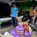 Legislator Barut Serahkan Bantuan Korban Kebakaran di Jalan Meranti