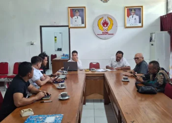 Validasi Data Atlet, Tim IT Dispora Lamandau ke KONI Kalteng