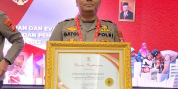 Polres Seruyan Raih Pelayanan Prima Terbaik Dari Mabes Polri