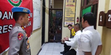 Wakapolres Seruyan Sidak Ruang Tahanan Polres Seruyan