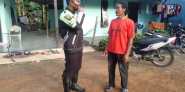 Sat Lantas Polres Seruyan Mengingatkan Masyarakat Agar Selalu Mentaati Prokes