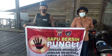 Satpolairud Sosialisasi Saber Pungli ke Masyarakat Pesisir