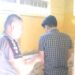Dikawal Provos, Personel Baru Polsek Hanau Jalani Tes Urine
