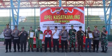 Polres Seruyan Gelar Apel Kasat Kamling Untuk Suksesnya Pemilu Serentak 2024