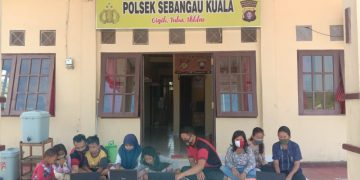 Polsek Sebangau Kuala Gratiskan Internet Kantor Untuk Siswa Belajar Daring