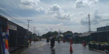 Banjir di Wilayah Kota Nanga Bulik Mulai Surut, Lalu Lintas Kembali Normal