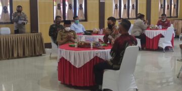 Kapolres Seruyan Gelar Coffe Morning Terkait Kamtibmas Dengan Forkopimda