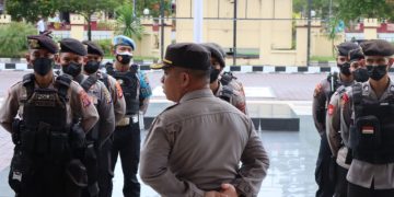 Cegah Aksi Unras, Polres Seruyan Kerahkan Personel