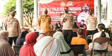 Kapolres Seruyan Berterima Kasih ke Warga yang Telah Divaksinasi