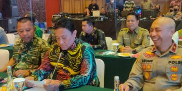 Hadiri Rakorsus Karhutla, Wagub Edy Pratowo Laporkan Langkah Antisipatif Kalteng Hadapi Karhutla